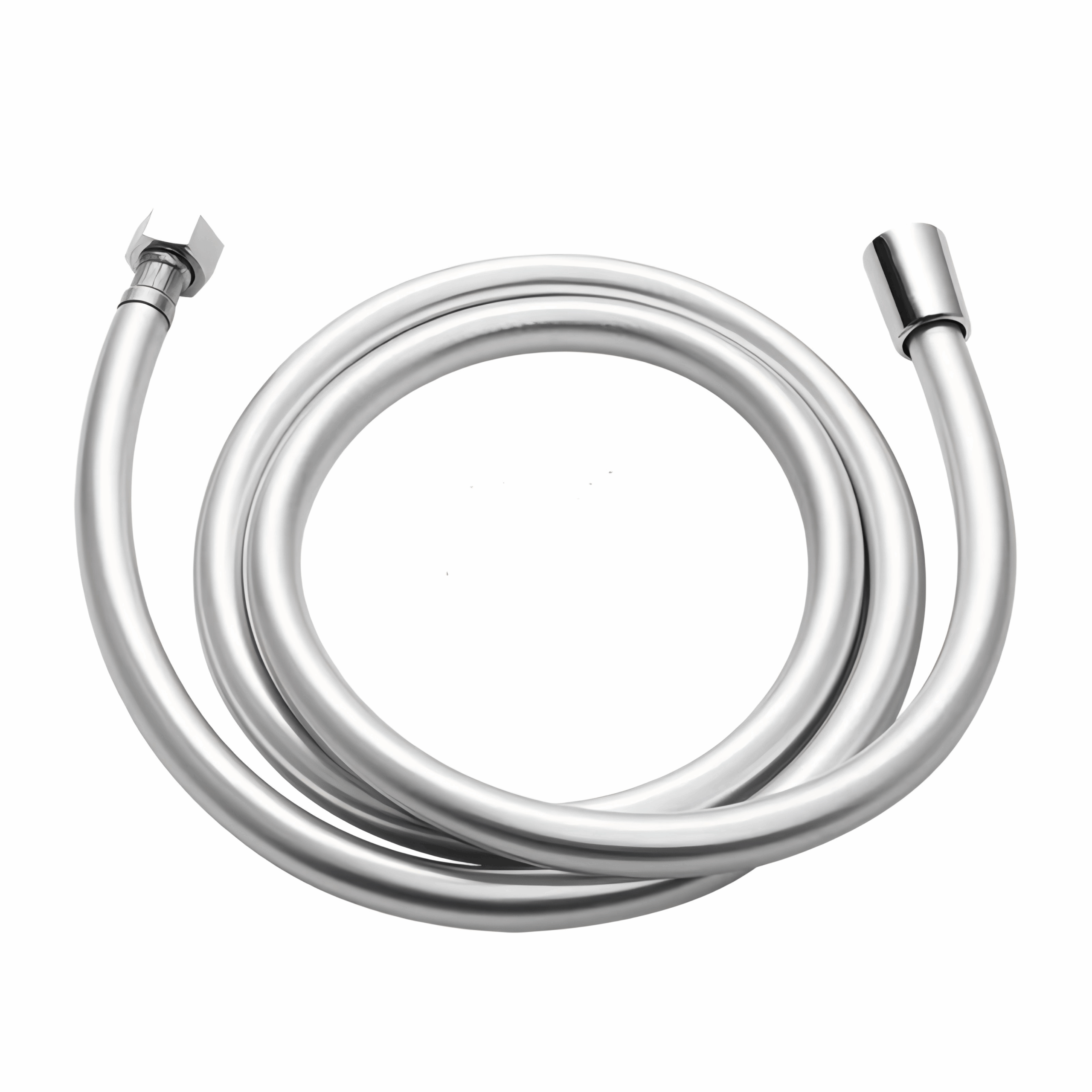 Eurospring 120 cm Smooth PVC Shattaf Hose — Metallic Gunmetal, G 1/2" (EFH-120S)