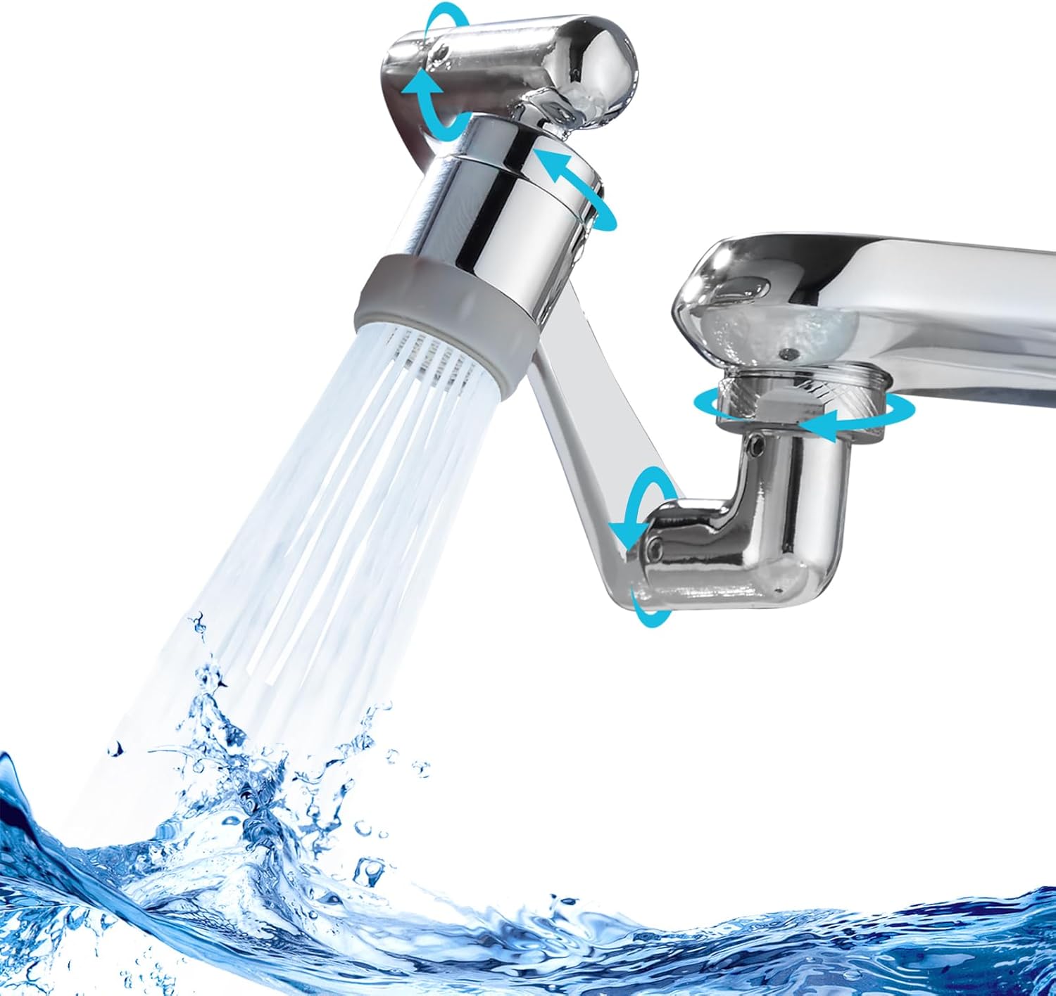 Eurospring 1080° Swivel Robotic Arm Faucet Extender Aerator (Model: ST-11)
