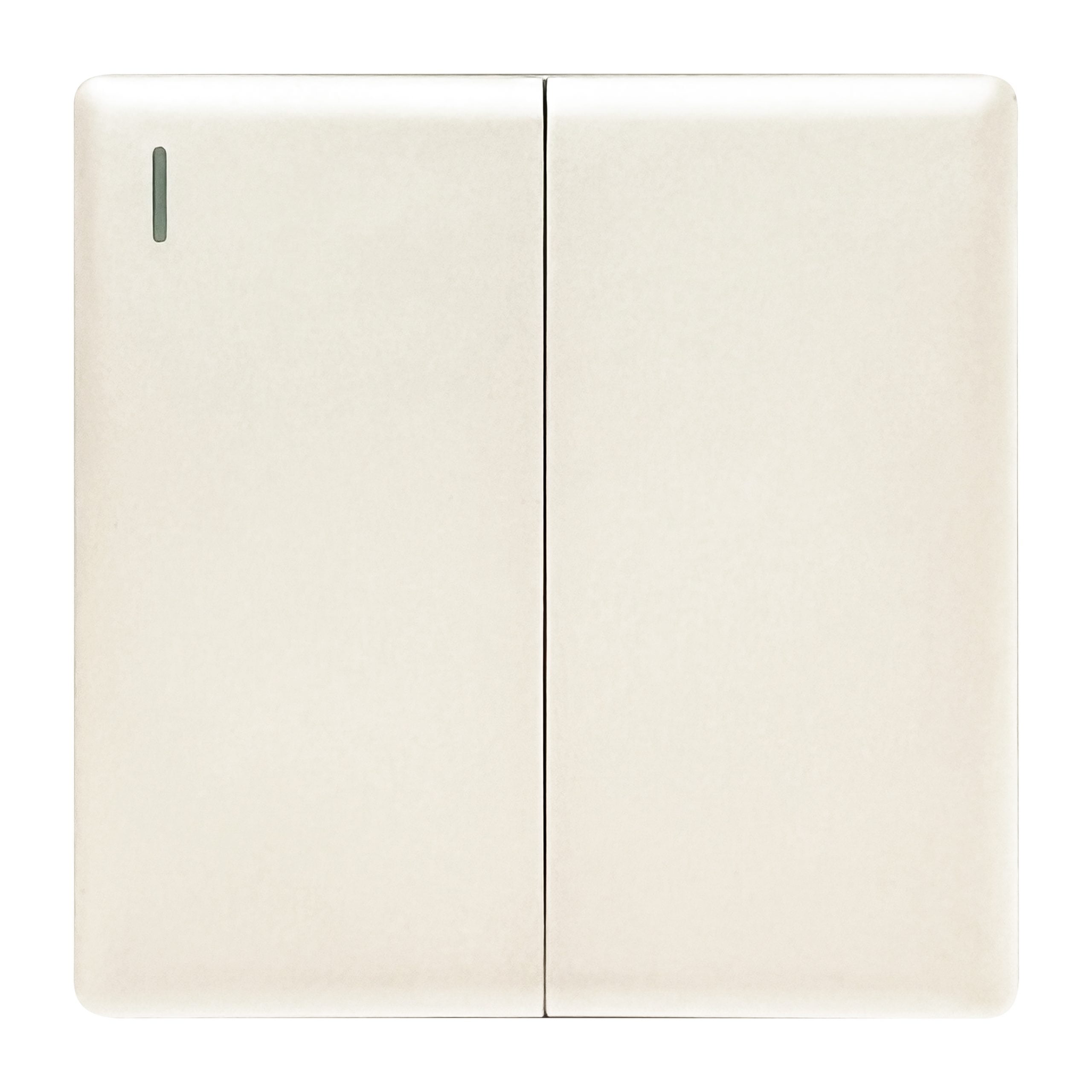 Admore 2 Gang 2 Way Switch — Elegant Range Pearl White (PP304)