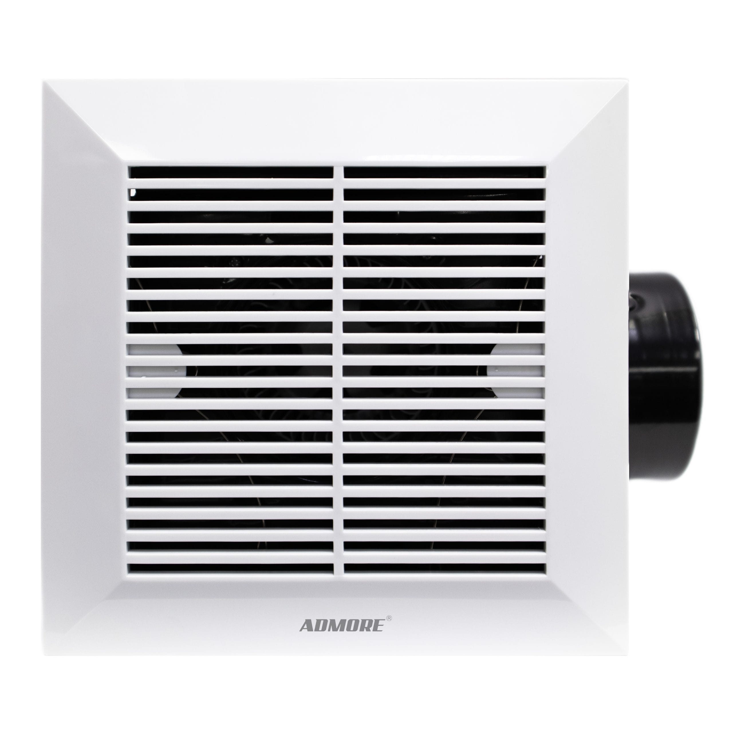 Admore 6" Ceiling Exhaust Fan — Metal Body, PVC Grille (A-BP24U)