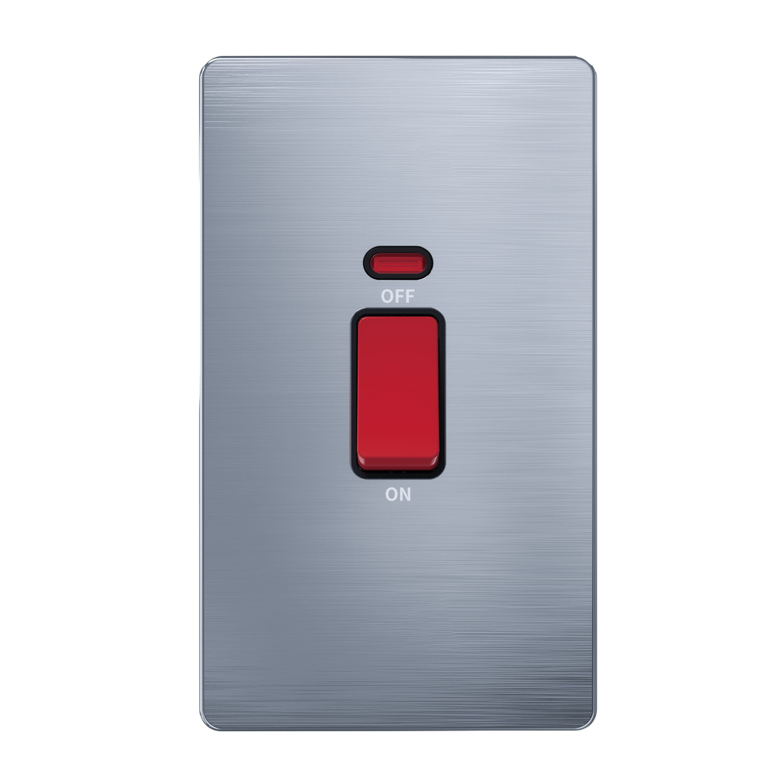 Admore 45A Switch (3x6) — Chrome Metal Series (AC329)