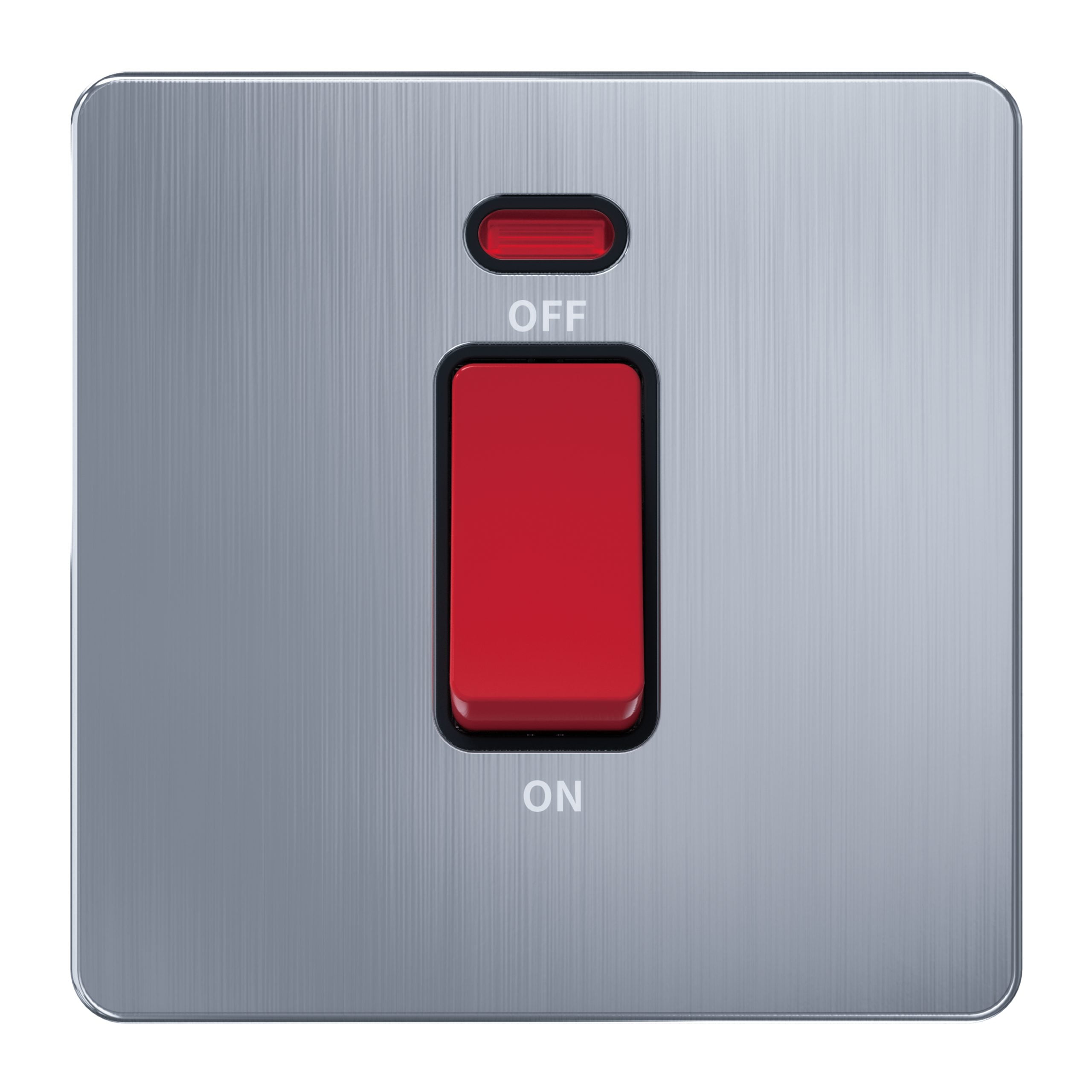 Admore 45A DP Switch (3x3) — Chrome Metal Series (AC327)