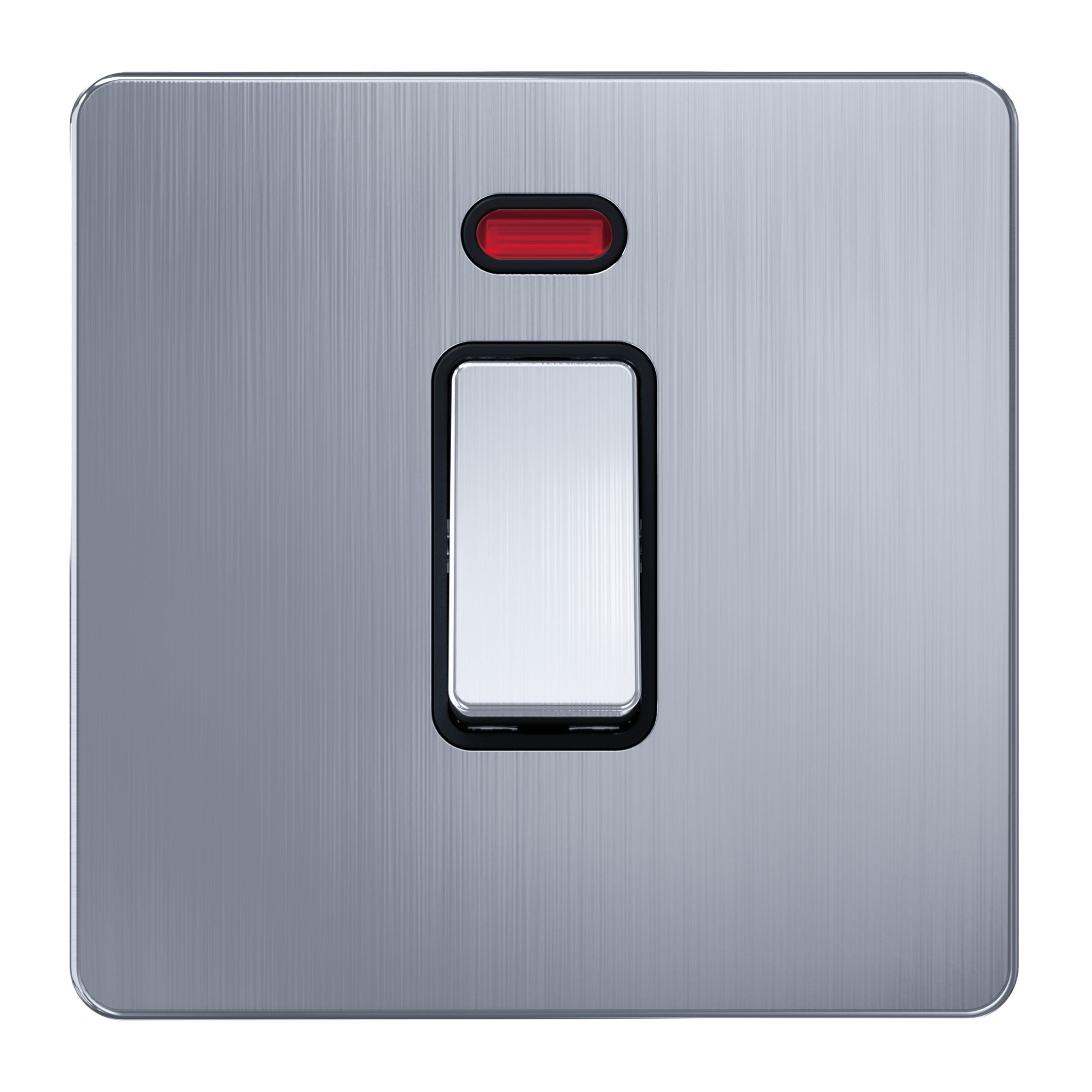 Admore 20A DP Switch — Chrome Metal Series (AC324)