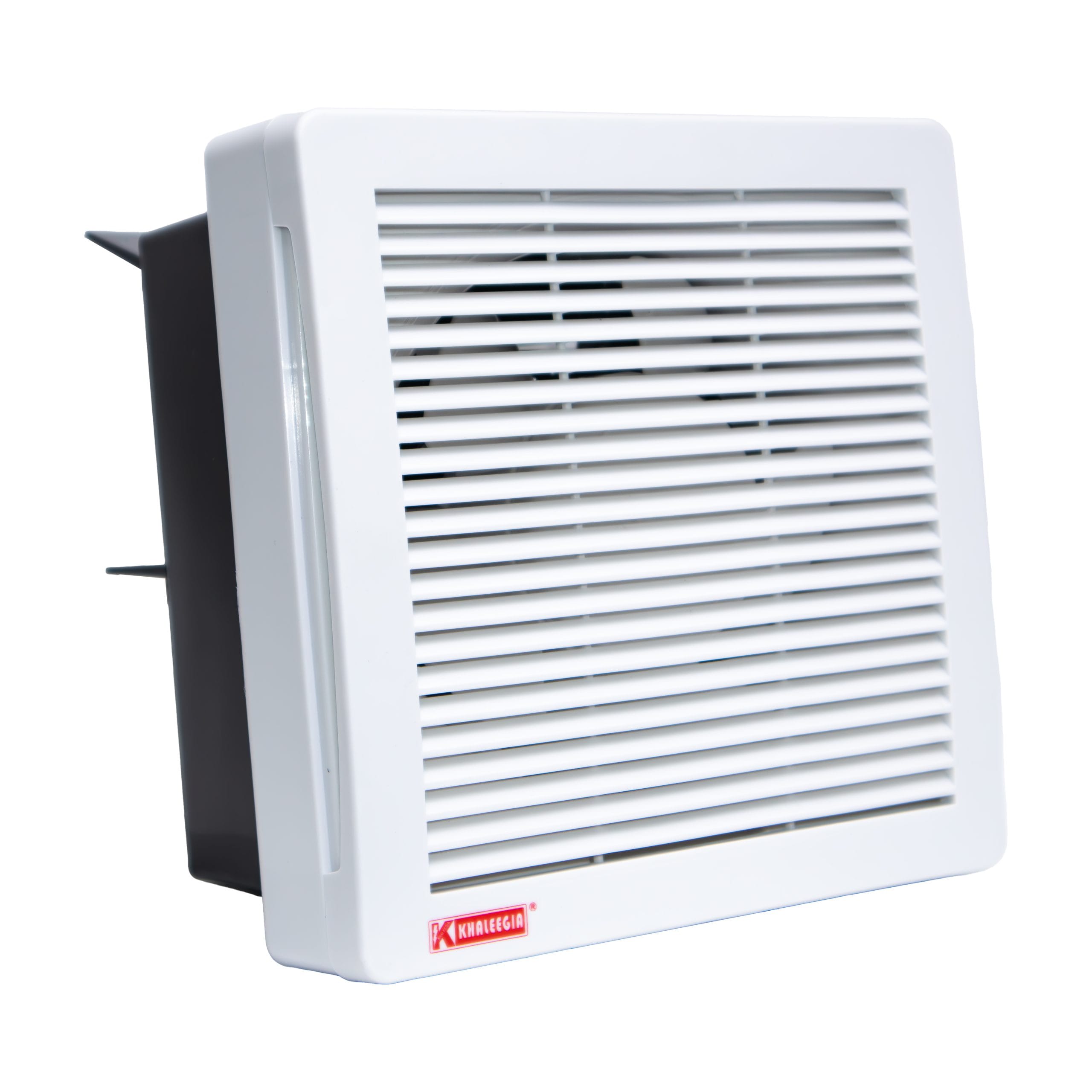 Khaleegia 12" Square Wall Exhaust Fan — Gravity Shutter, 710 CFM (K-AG12)