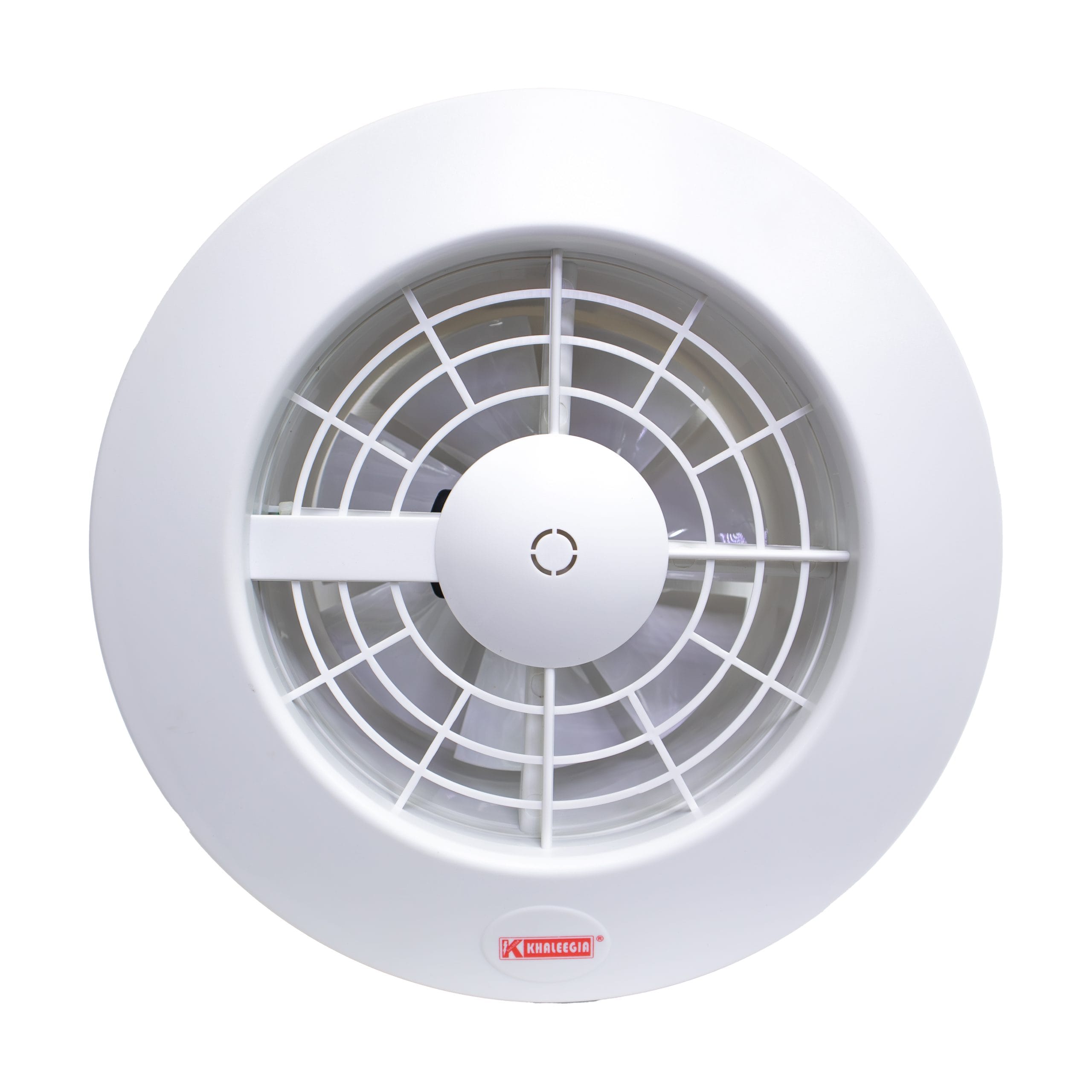 Khaleegia 6" Ceiling/Wall Duct Fan — PVC, 124 CFM (K-QR6)