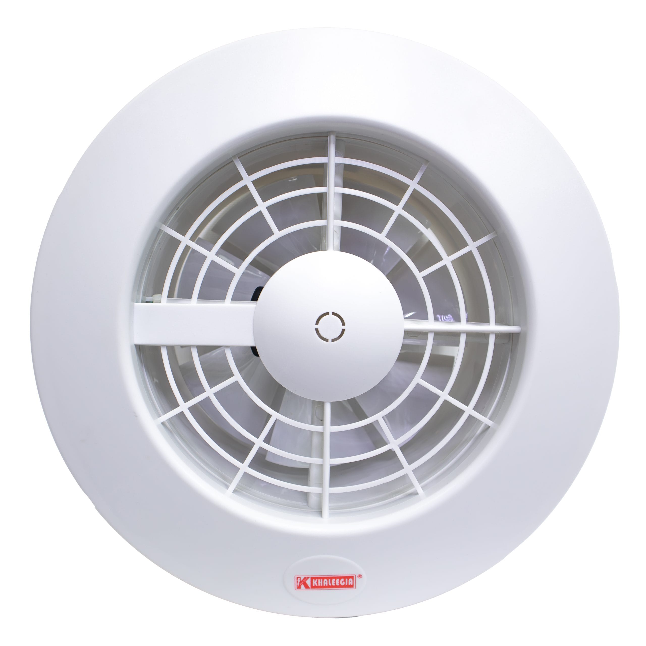 Khaleegia 8" Ceiling/Wall Duct Fan — PVC, 218 CFM (K-QR8)