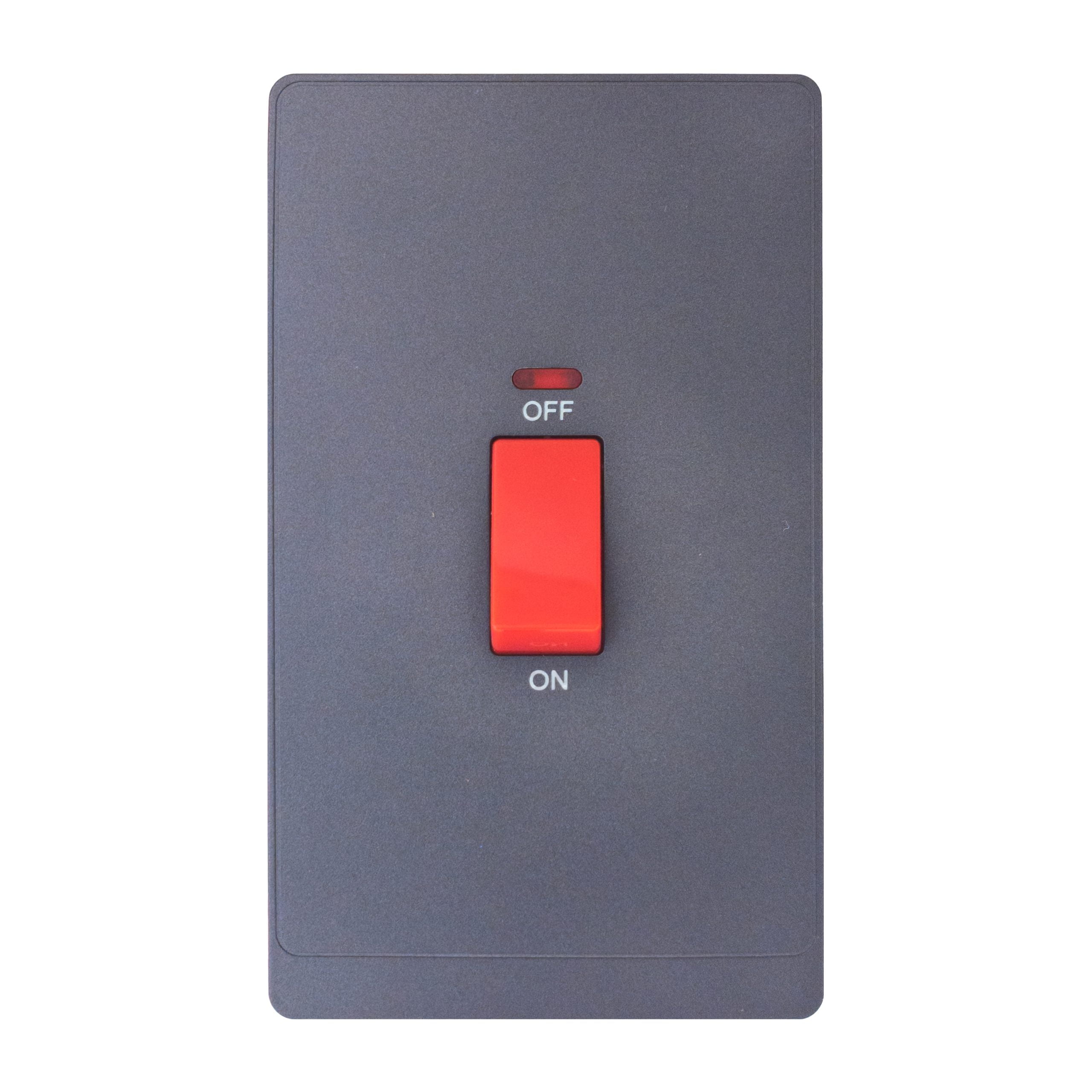 Admore 45A DP Switch (3x6) — PC Classic Range Grey (P-S029)