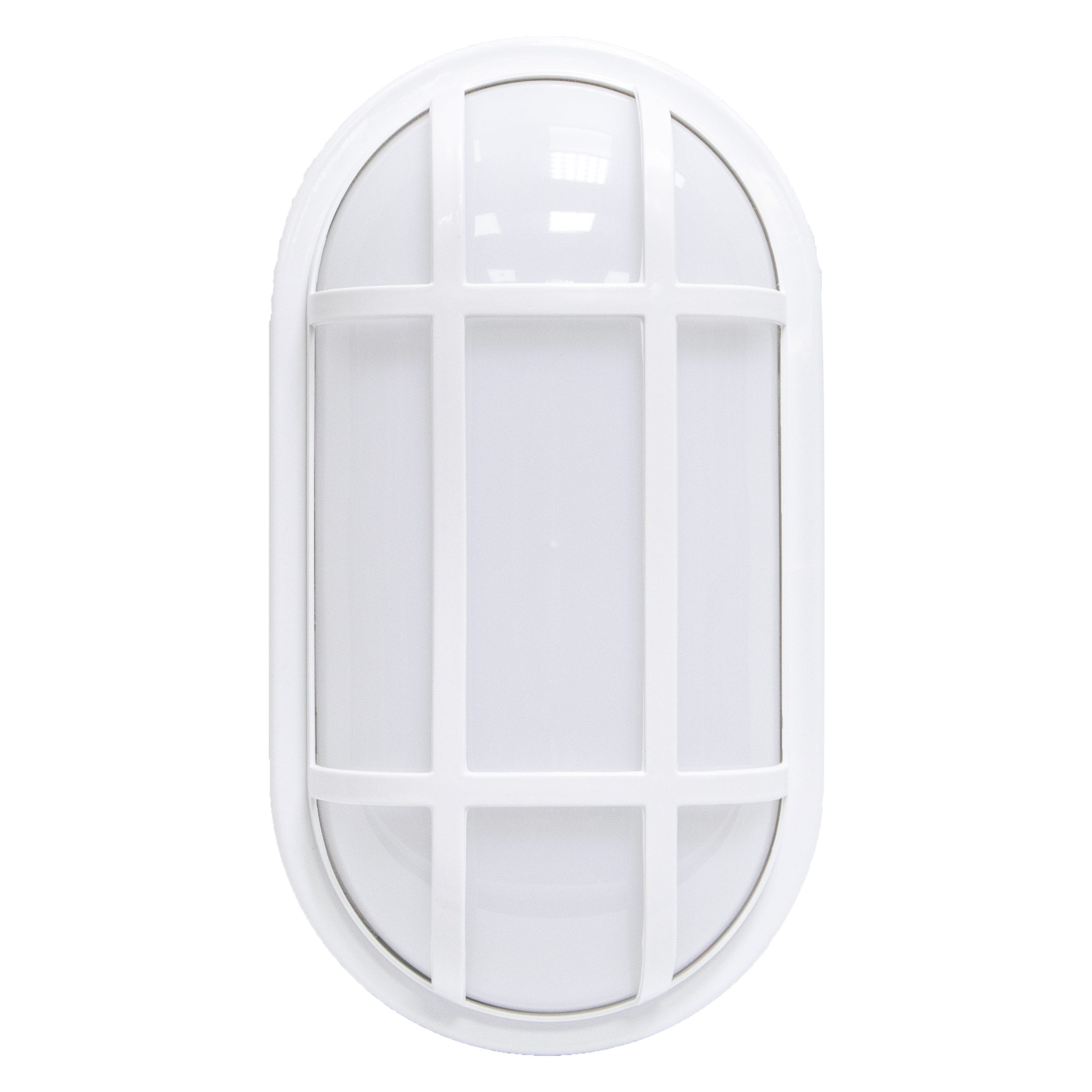 Roska 18W LED Bulkhead Wall Light with White Grill (R-18WGW)