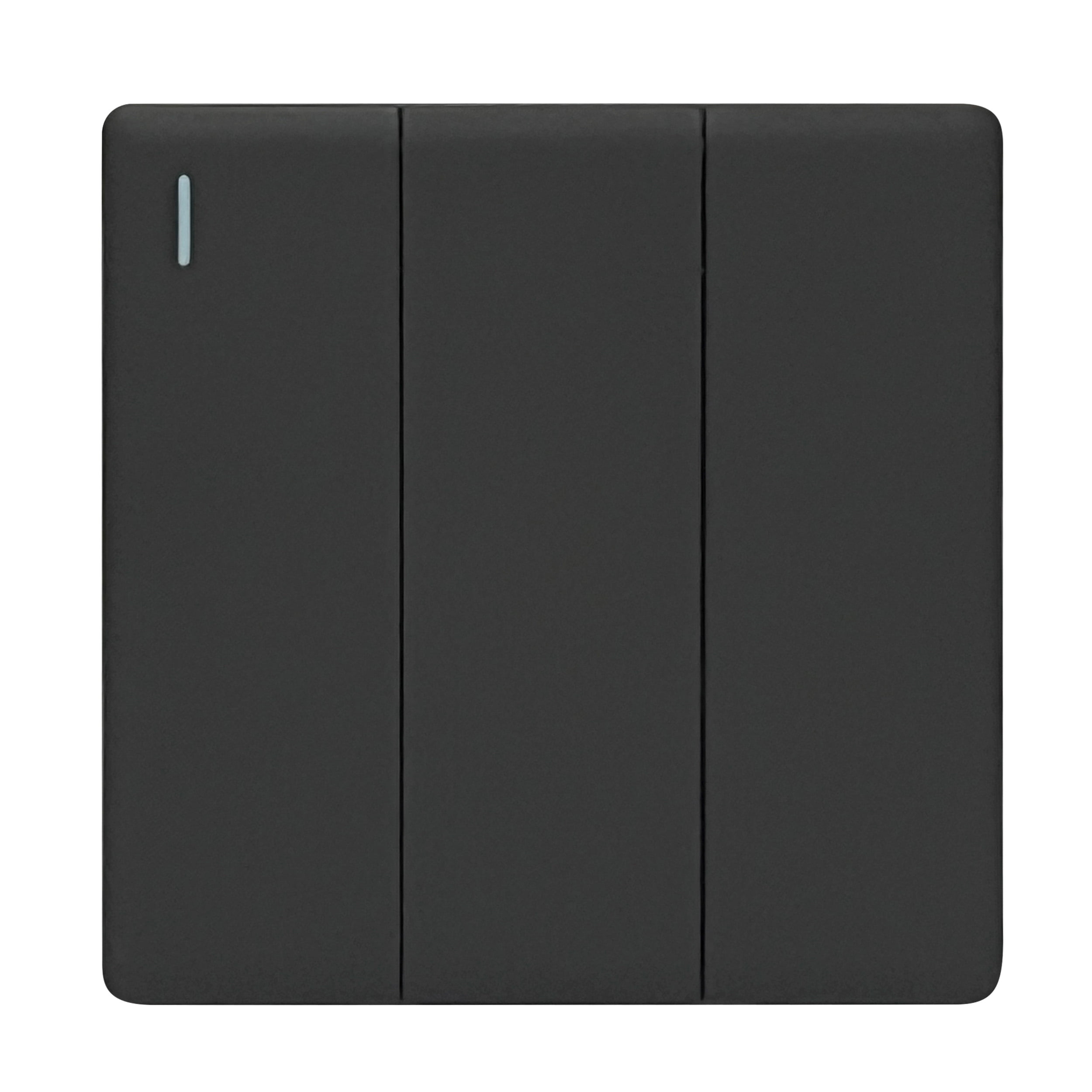 Admore 3 Gang 2 Way Switch — Elegant Soft Touch Grey (SB306)