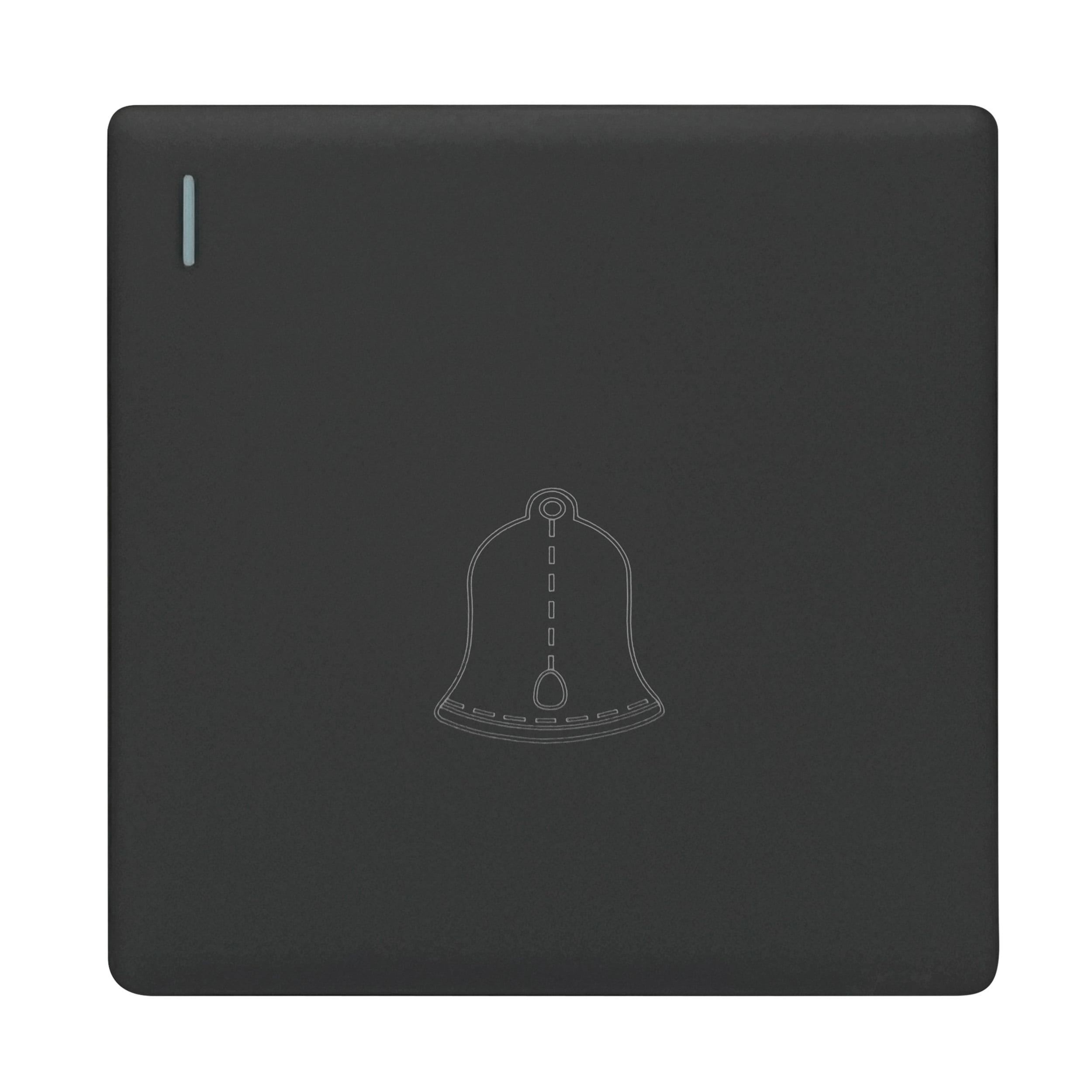 Admore Door Bell Push Switch — Elegant Soft Touch Grey (SB317)