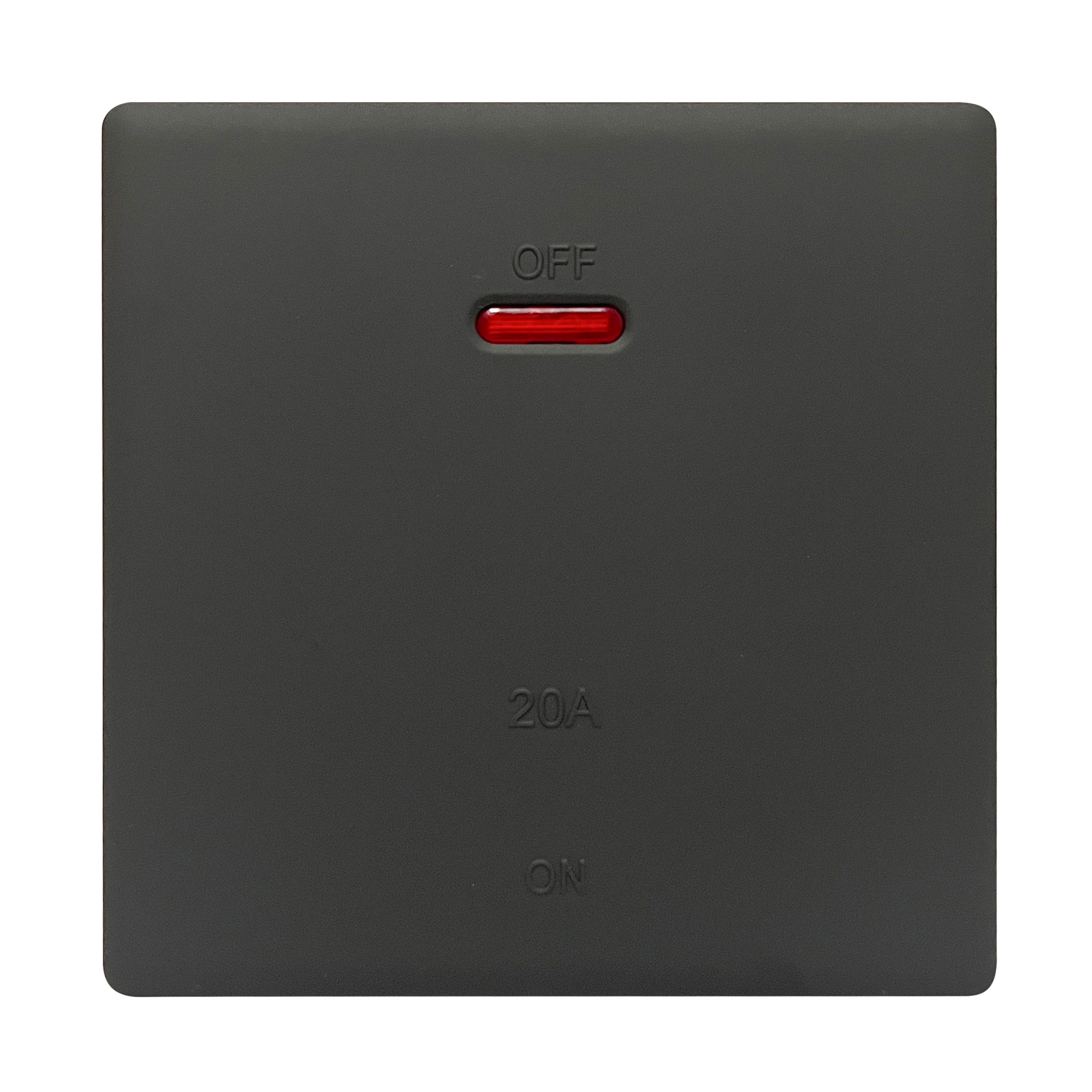 Admore 20A DP Switch — Elegant Soft Touch Grey (SB324)