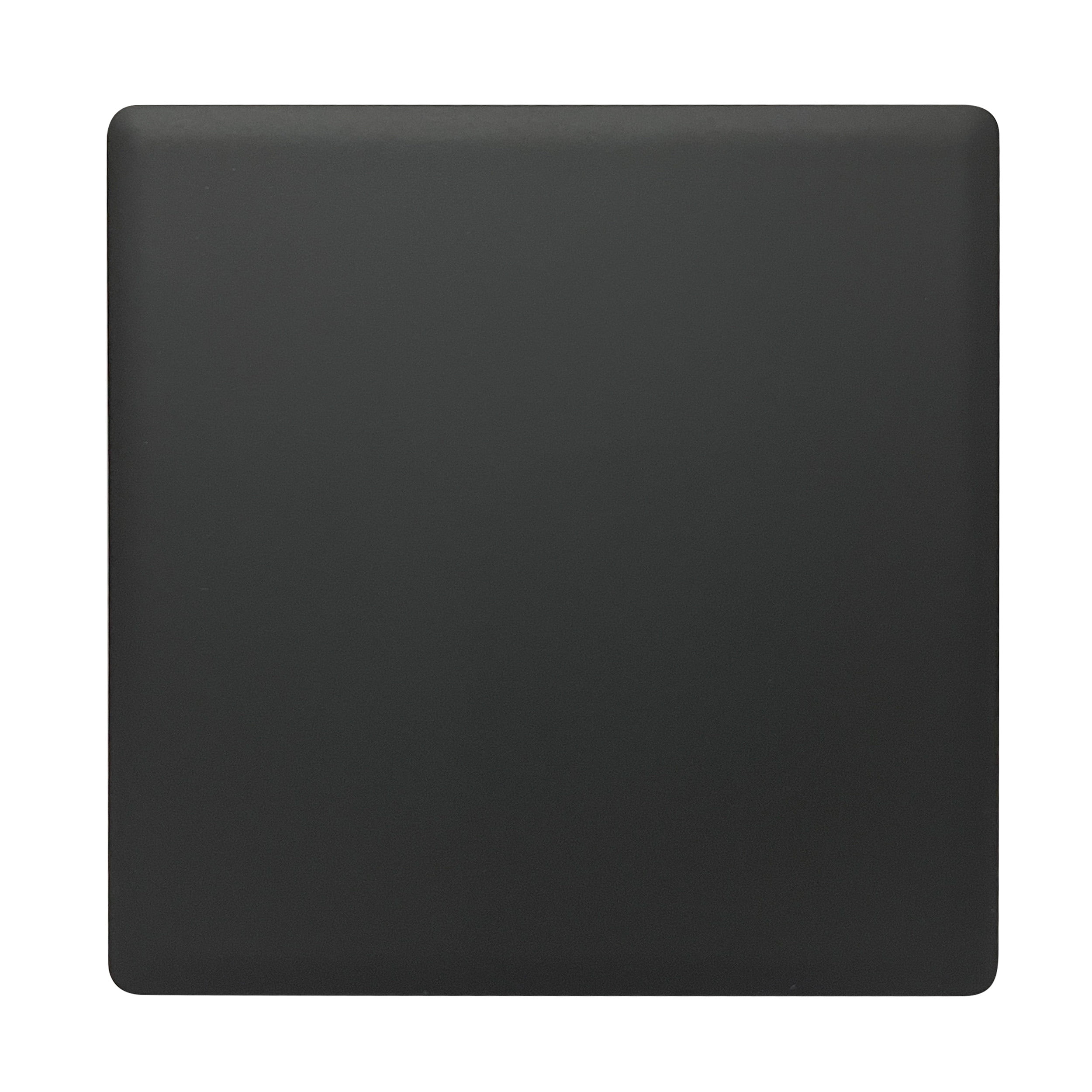 Admore Blank Face Plate — Elegant Soft Touch Grey (SB401)