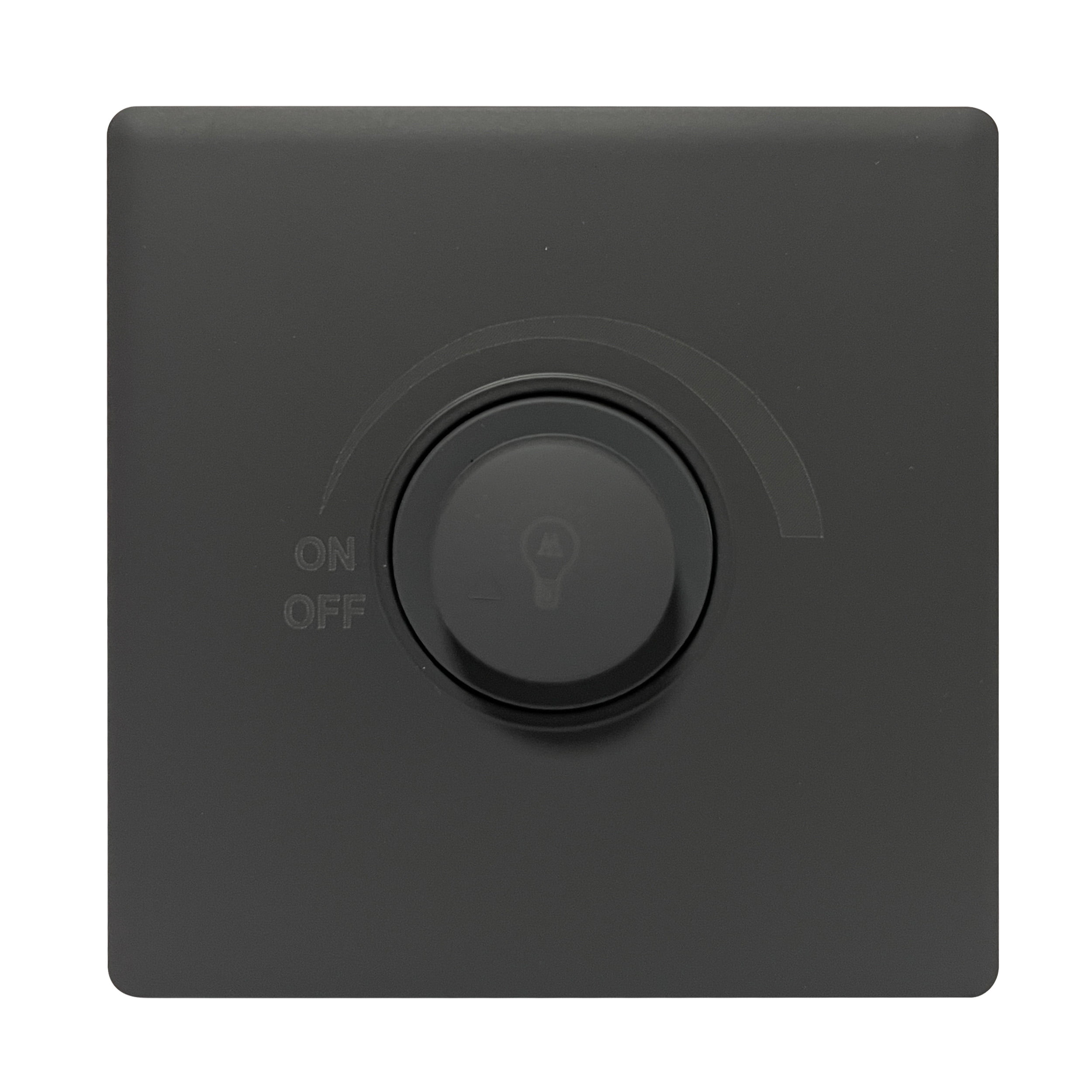 Admore 500W Light Dimmer Switch — Elegant Soft Touch Grey (SB500DM)