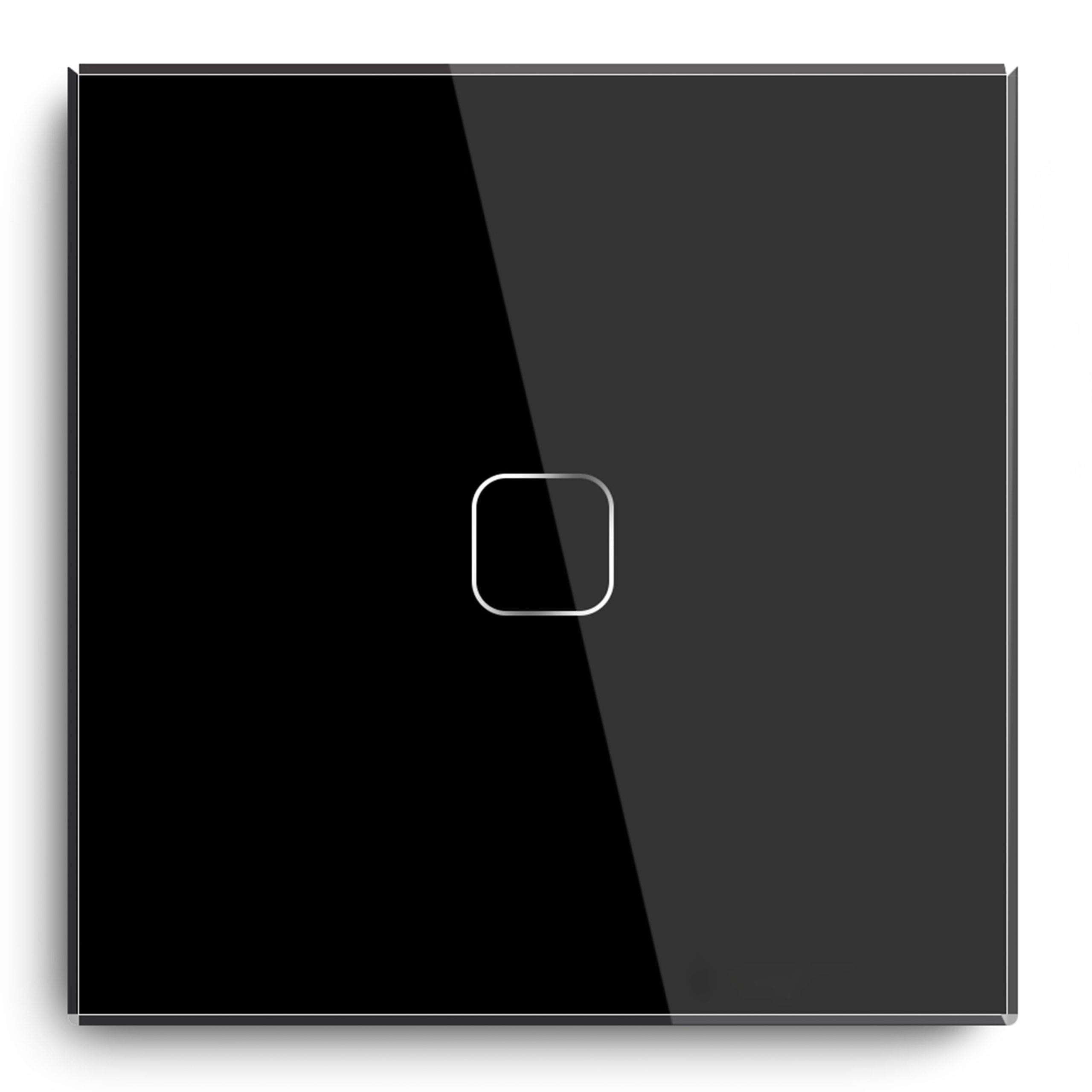 Admore 1-Gang Black Zigbee Smart Touch Switch (SSW-001Z-B)