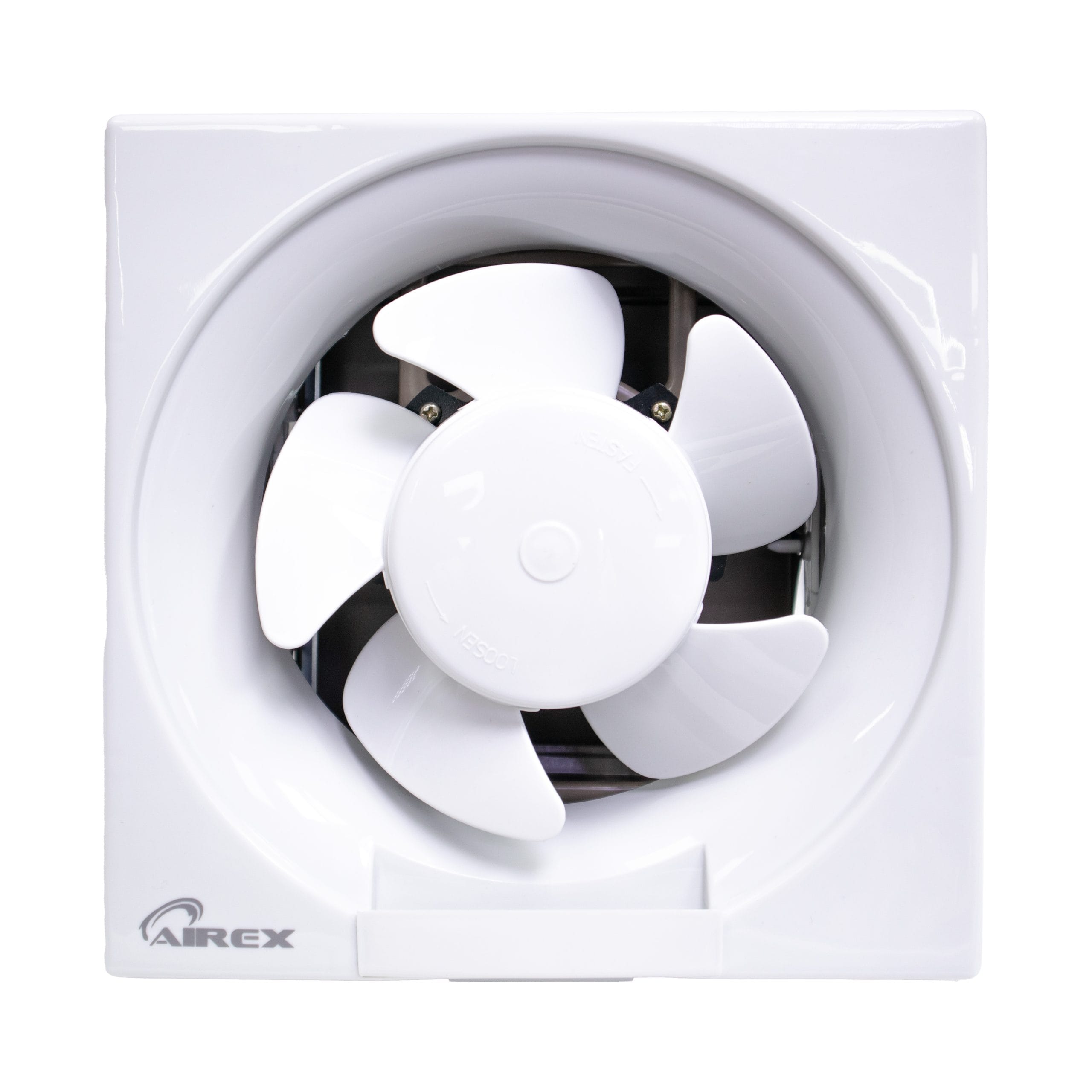 Airex 12" Square Wall Exhaust Fan — Metal Shutter, 710 CFM (XAU12)